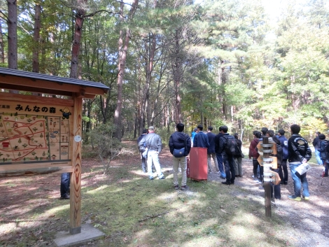 現地見学会の風景